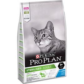 კატის საკვები ProPlan 7613033566486 Adult Cats, Sterilised, pH Balance, Rabbit, 10Kg